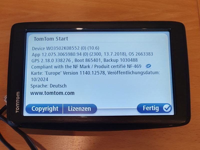 Navi TomTom Start 60 für nur €29,-